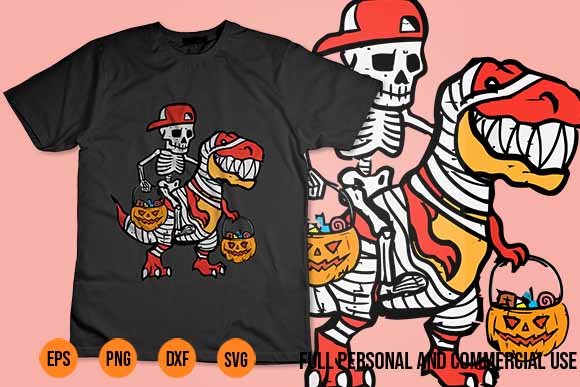 Cool skeleton cap dino mummy boy toddler halloween boys kids t shirt svg best new 2022 shirt design this is some boo sheet svg ghost groovy floral halloween costume halloween