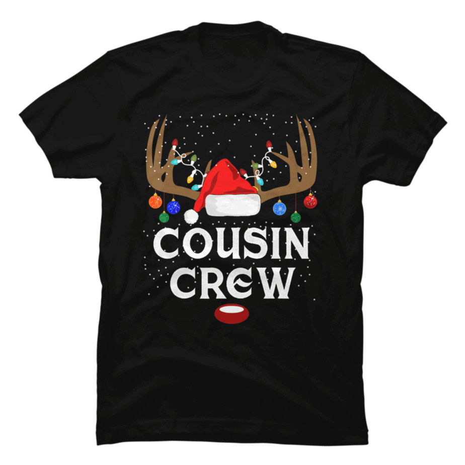 Christmas Cousin Crew Reindeer - Buy t-shirt designs