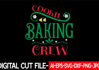 Cookie Baking Crew vector t-shirt design