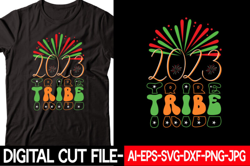 2023 Tribe vector t-shirt design