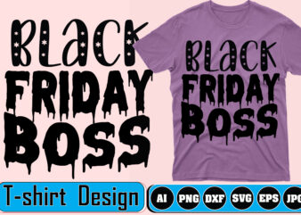 Black Friday Boss ,Black Friday,Black, Friday,Black Friday Crew, Black Friday SVG, Thanksgiving, Svg Cut File, Wavy Letters Svg, Silhouette Cut file, Cricut Svg, SVG Digital Download,Black Friday SVG, Black Friday t shirt template