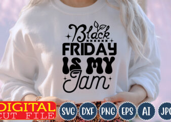 Black Friday is My Jam T-shirt Design