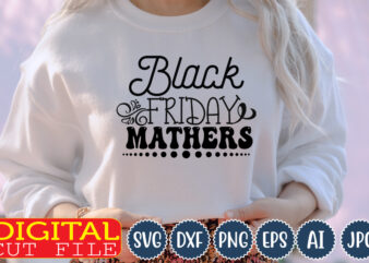 Black-Friday-Mathers T=shirt Design