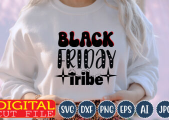 Black Friday Tribe, t shirt template