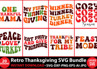 Retro Thanksgiving SVG Bundle,Retro SVG,Retro thanksgiving design,retro design, thanksgiving retro svg,Retro design bundle,thanksgiving retro bundle,Thanksgiving SVG Bundle, thankful svg, blessed svg, turkey svg, fall svg, svg designs, svg quotes, gather