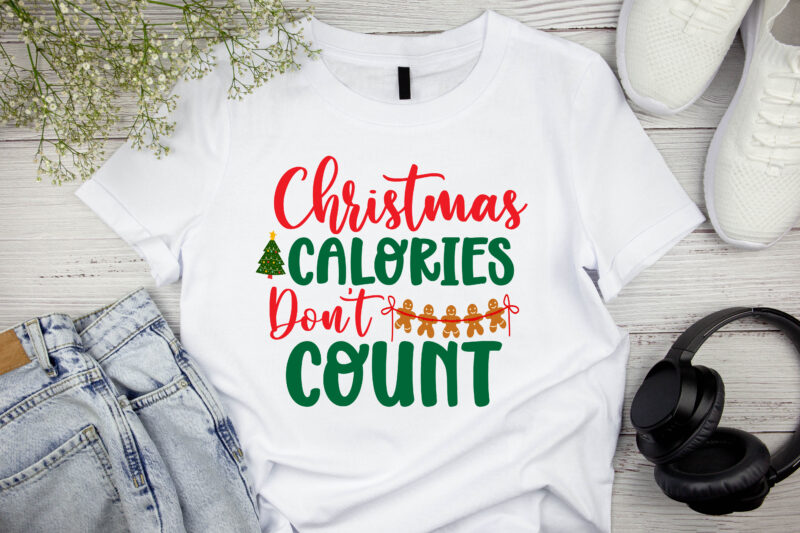 Christmas Calories Don’t Count VECTOR DESIGN