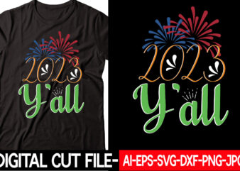 2023 Y’all vector t-shirt design
