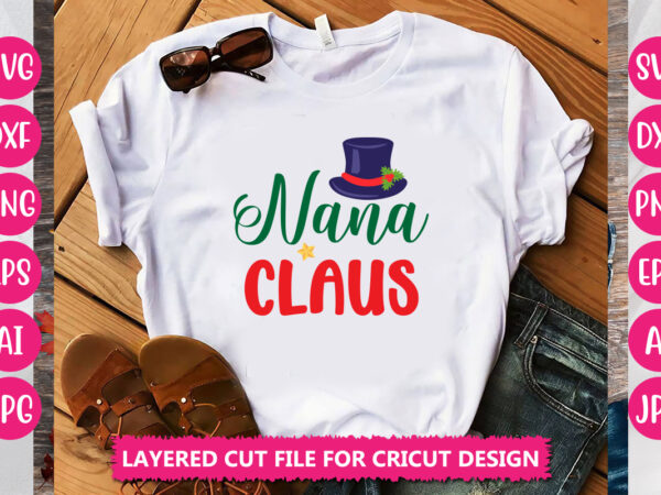 Nana claus vector design