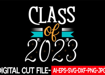 Class of 2023 vector t-shirt design