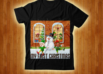 My First Christmas T-shirt Design,Dear Santa He Did It T-shirt Design ,120 Design, 160 T-Shirt Design Mega Bundle, 20 Christmas SVG Bundle, 20 Christmas T-Shirt Design, a bundle of joy