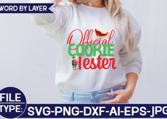 Official Cookie Tester SVG Cut File t shirt design online