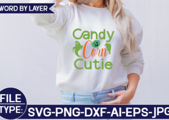 Candy Corn Cutie SVG Cut File