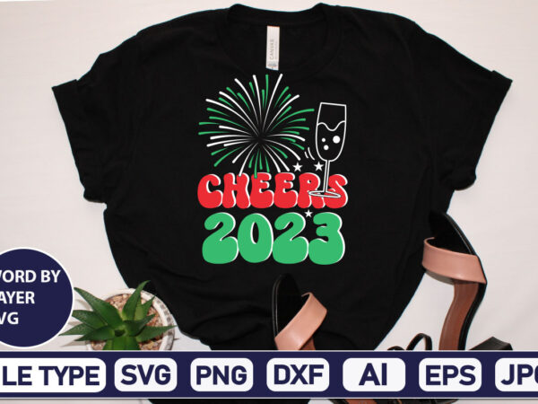 Svg cut file 2023 new year svg, 2023 new year svg bundle, new year svg, happy new year svg, chinese new year svg, new year png, dxf, eps,new years svg t shirt template vector