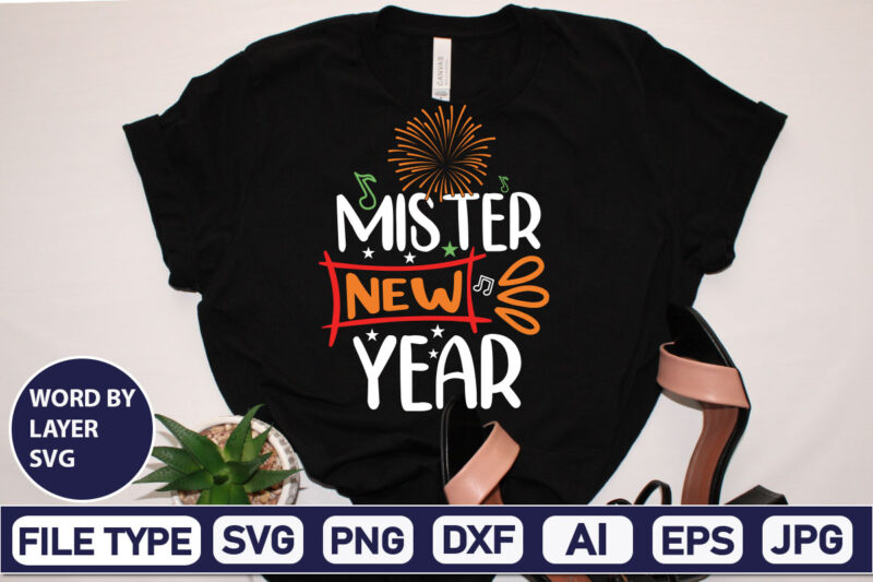 Mister New Year Happy new year svg bundle,2023 New Year svg, 2023 New Year SVG Bundle, New year svg, Happy New Year svg, Chinese new year svg, New year png,