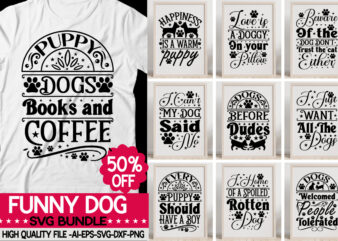Funny Dog Svg Bundle,DOG SVG BUNDLE, Dog clipart, Dogs svg files for cricut, dogs silhouette, Dogs designs Bundle, dog dad, dog mom, puppy svg, dog svg png dxf Dog mom