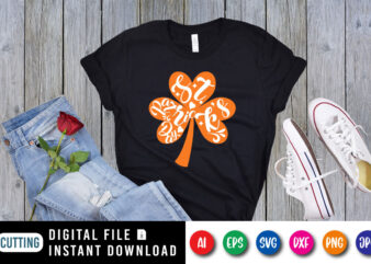 St. Patrick’s day shirt print template