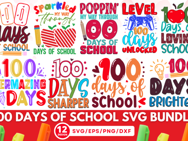 School svg bundle t shirt template vector