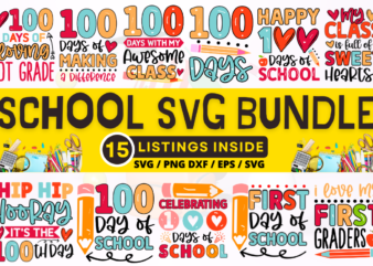 School SVG Bundle