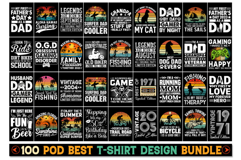 100 T-Shirt Design Bundle-Trendy Pod Best T-Shirt Design Bundle,T-Shirt Design,T-Shirt Design Bundle,T-Shirt Design Bundle PNG SVG EPS,T-Shirt Design PNG SVG EPS,T-Shirt Design-Typography,T-Shirt Design Bundle-Typography,T-Shirt Design for POD,T-Shirt Design Bundle for