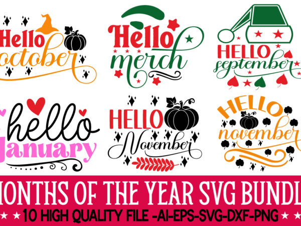 Months of the year svg bundle,months of the year for pocket chart printable,seasons printable, months of the year busy book sheet and perpetual calendar, preschool seasons matching game, season binder t shirt designs for sale