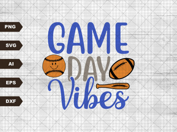 Basketball game day vibes svg, royal blue gray, sublimation design file, digital download, smiley, retro, mascot