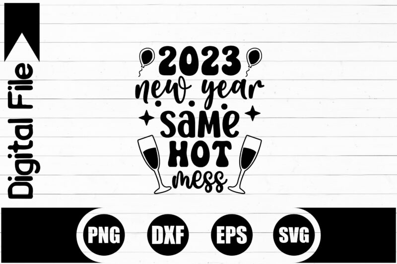 Happy New Year SVG Bundle