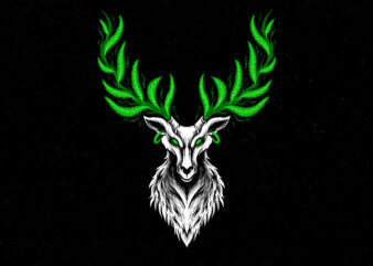 stag head