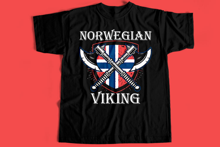 35 Best Selling Viking T-Shirt Design Bundle For Commercial Use