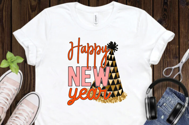 Happy New Year Sublimation