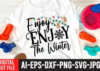 EnjoyEnjoy The Winter T-Shirt Design ,EnjoyEnjoy The Winter SVG Cut File , Christmas Coffee Drink Png, Christmas Sublimation Designs, Christmas png, Coffee Sublimation Png, Christmas Drink Design,Current Mood Png ,Christmas