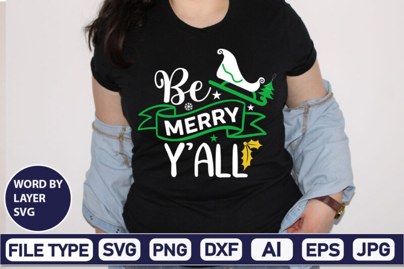 Be Merry Y'all Christmas SVG Bundle,Christmas Svg, Disney Christmas Bundle Svg Png Dxf, Xmas Svg, Christmas Digital Download Cricut Clipart, Christmas Disney Svg Cut FileChristmas SVG Bundle, Christmas Svg Png