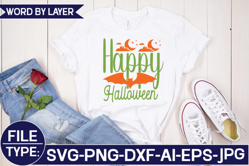 Happy Halloween SVG Cut File