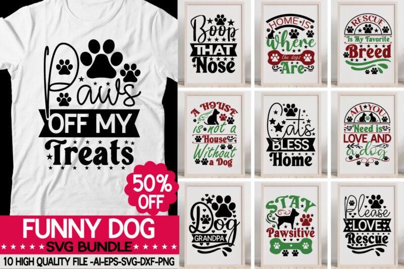 Funny Dog Svg Bundle-1,DOG SVG BUNDLE, Dog clipart, Dogs svg files for cricut, dogs silhouette, Dogs designs Bundle, dog dad, dog mom, puppy svg, dog svg png dxf Dog mom