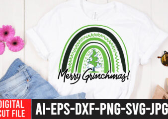 Merry Grinchmas! T-Shirt Design , Grinch Christmas svg Bundle, Grinch Clipart Png, The Grinch Svg Bundle, Grinch Hand Svg, Grinch Face Svg, Grinch Christmas Svg, Clipart Cricut Vector Cut File,