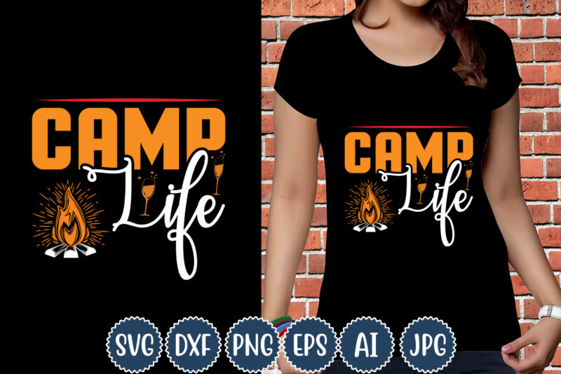 Camping T-shirt Design, Camp Life T-shirt, Camping T-Shirts, Funny Camping Shirts, Camp Lovers Gift, We're More Than Just Camping Friends We're Like A Really Small Gang T-shirt,Happy Camper Shirt, Happy