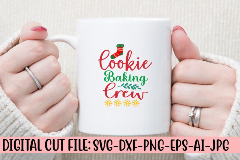 Cookie Baking Crew SVG Design