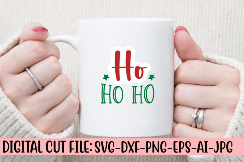 Ho Ho Ho SVG Cut File