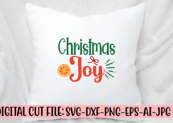 Christmas Joy SVG Cut File