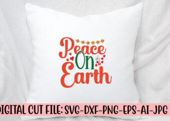 Peace On Earth SVG Cut File