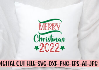 Merry Christmas 2022 t shirt designs for sale
