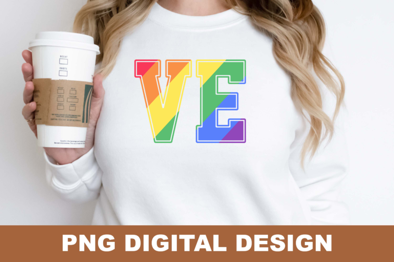 LGBT Lesbian Couple Matching PNG Sublimation Design