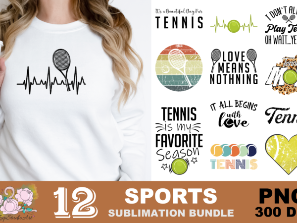 Tennis mom tennis lover png sublimation design
