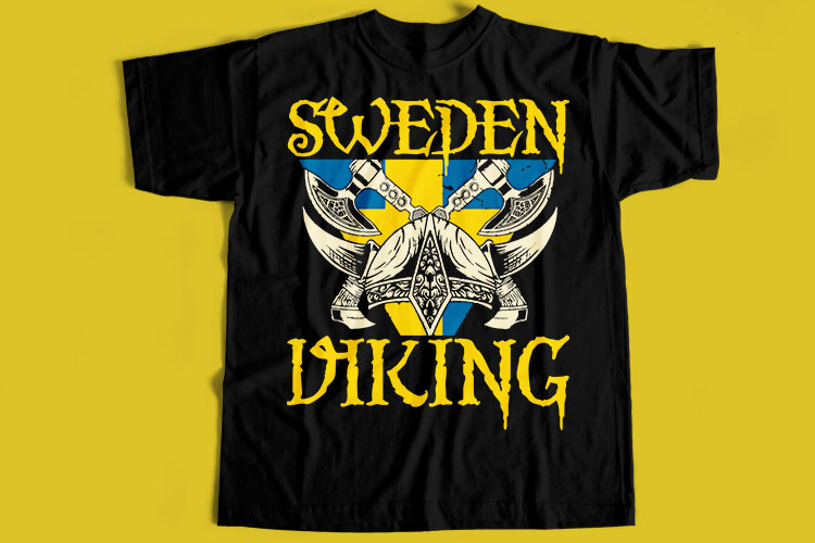 35 Best Selling Viking T-Shirt Design Bundle For Commercial Use