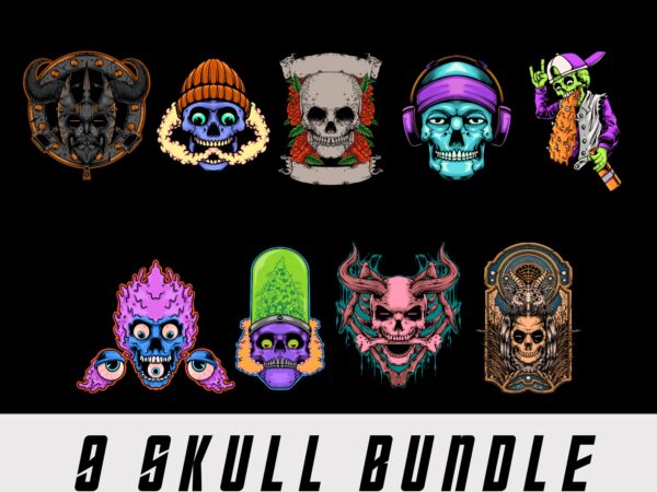 9 bundle skull