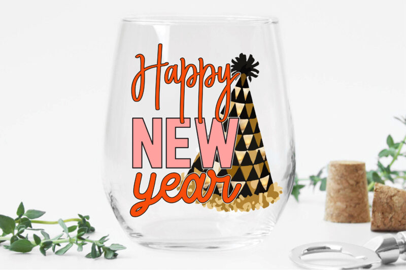 Happy New Year Sublimation