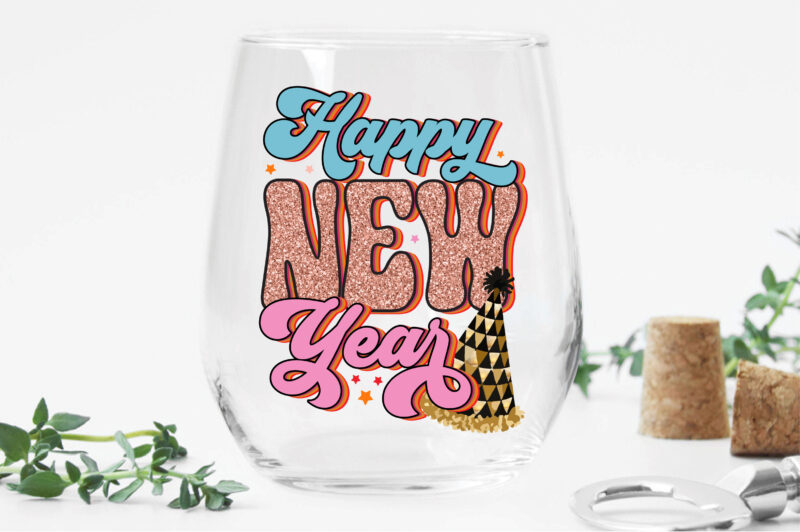 Happy New Year Sublimation