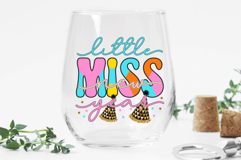 Little Miss New Year Sublimation