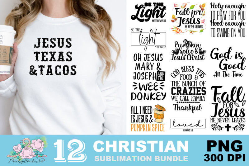 Christian Be The Light Loved PNG Sublimation Design