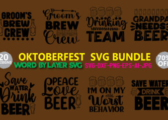 Oktoberfest Svg Bundle, Beer Lover, Drink Lover, Funny Beer Svg, Drinking Team, Bartender Gift, Beer Party Svg,Oktoberfest Svg File, German Symbols Bundle, Clip Art, Pdf, Dwg, Eps, Dxf, Plasma Cut, t shirt design online