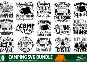 Camping SVG Bundle